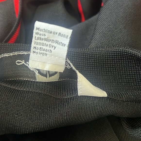 Ming Wang Black and Red Open Front Long Sleeve Knit Cardigan Size Large - Picture 9 of 12